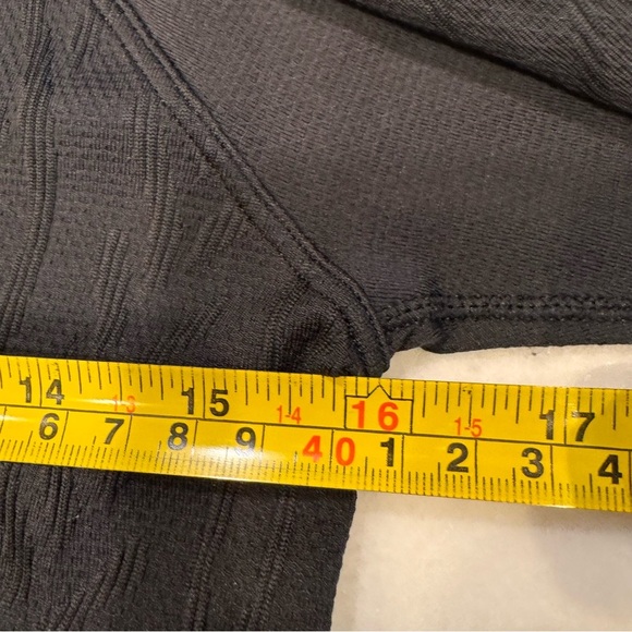 Lululemon Rest Less Hoodie Pullover Long Sleeve Sz 6 Black Textured Swiftly NWOT - Picture 11 of 14